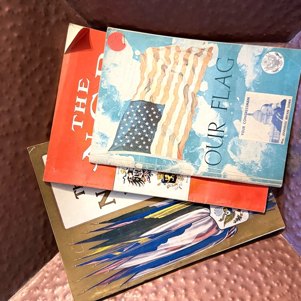 1904 NCR & Flag-Themed Booklets